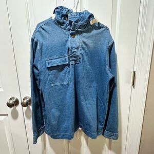 Polo Ralph Lauren denim hooded jacket. Extra large.